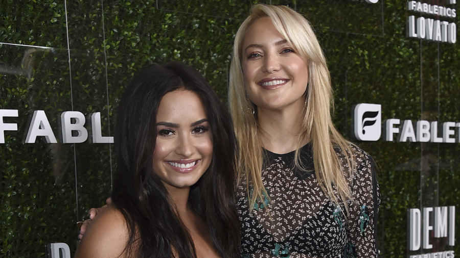 Demi Lovato and Kate Hudson introduce line of work-out wear