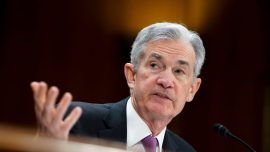 Fed’s Powell Says ‘No Rush’ to Hike Rates in ‘Solid’ but Slowing Economy