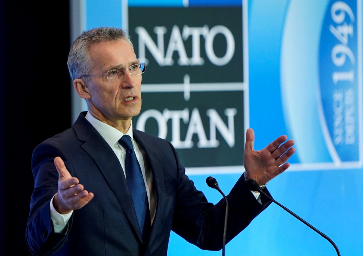 NATO Secretary General Jens Stoltenberg speaks