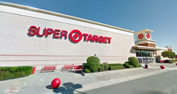 Exterior of the Target super store