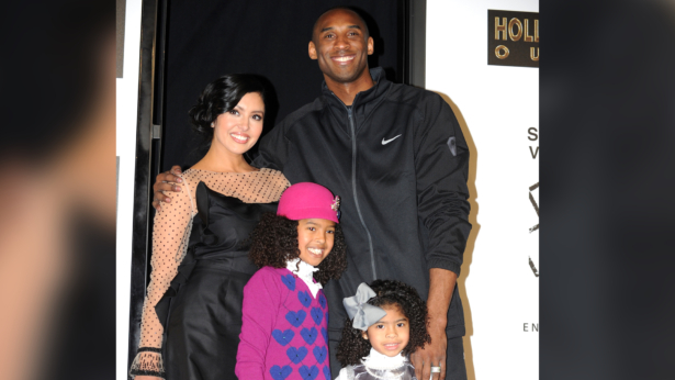 Kobe Bryant, wife Vanessa and 2 daughters