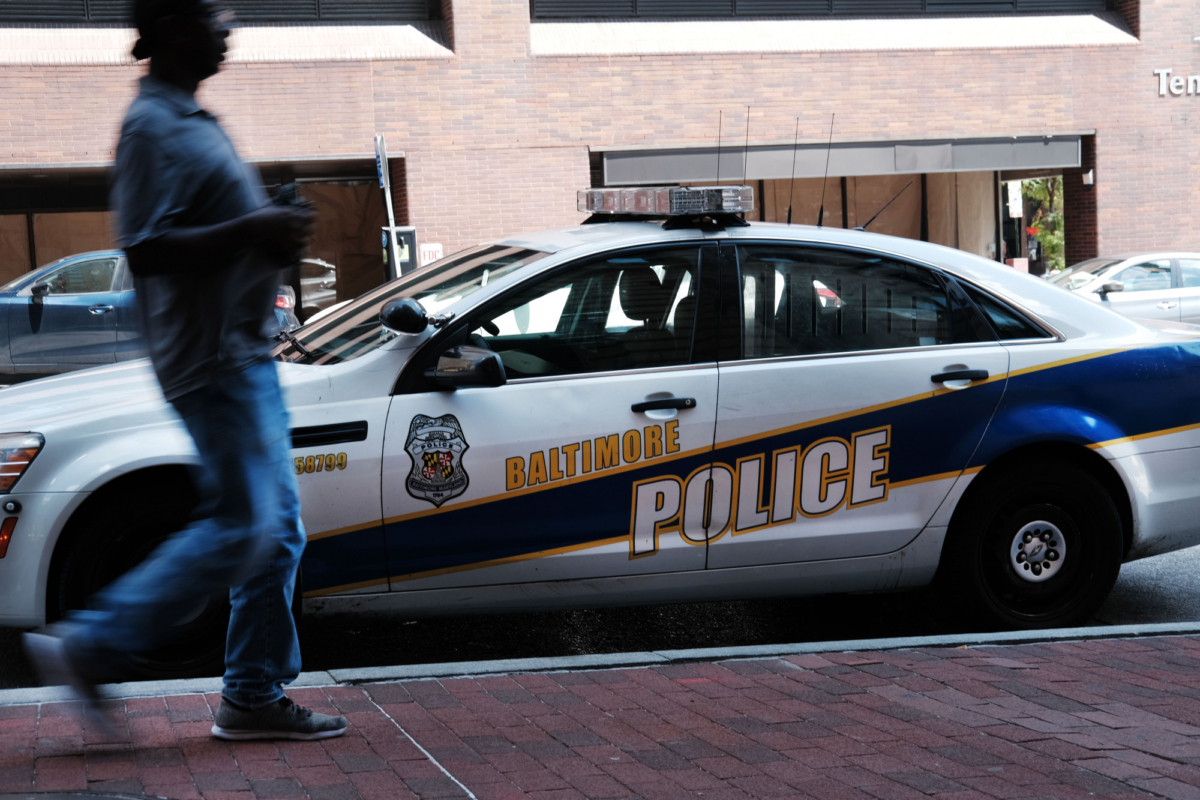 Police car Baltimore