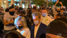 Protesters Harass Attendees Leaving RNC