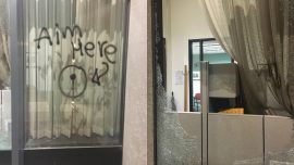 Portland Rioters Set Fire to County Building, 2 Arrested