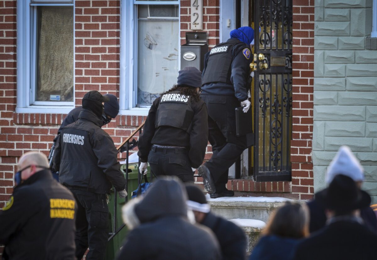 Marshals Shooting Baltimore