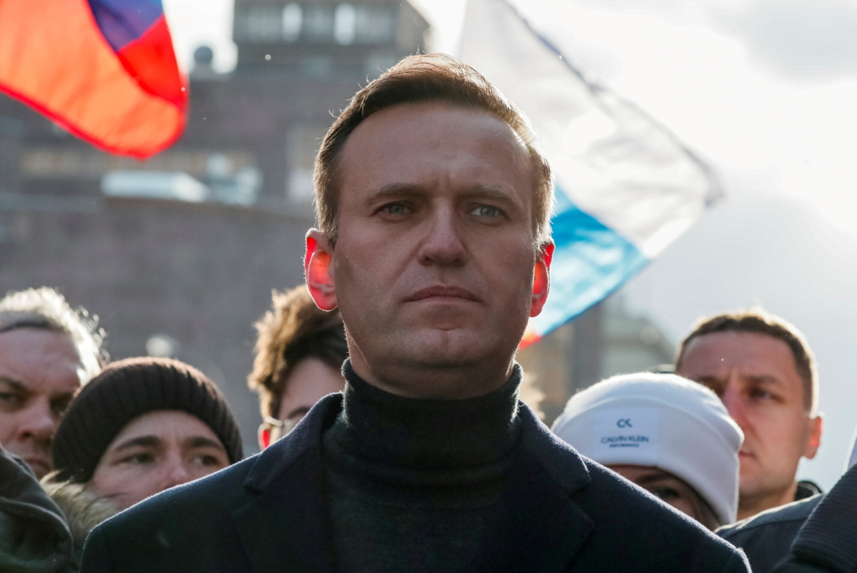 Russian opposition politician Alexei Navalny