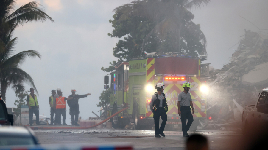 Miami Surfside Building Collapse Death Toll Rises to 4, With 159 Still Unaccounted For