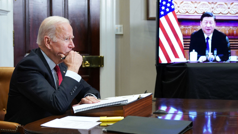 Biden and Xi Open First Virtual Summit With Friendly Remarks