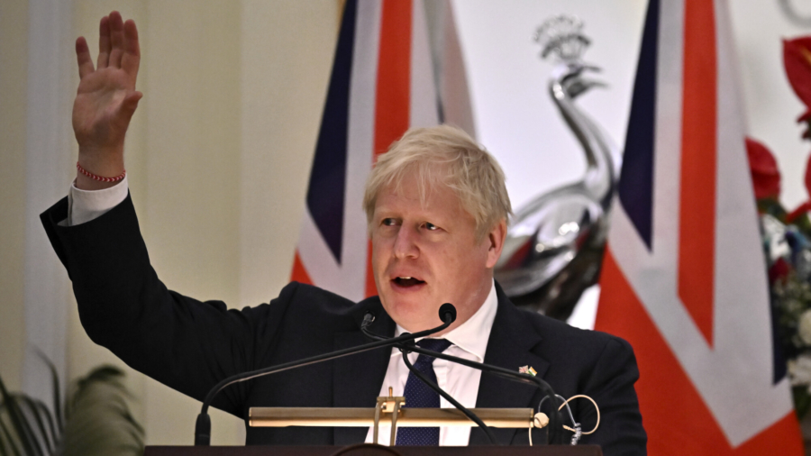 Boris Johnson Pushes Trade in India as Partygate Rumbles