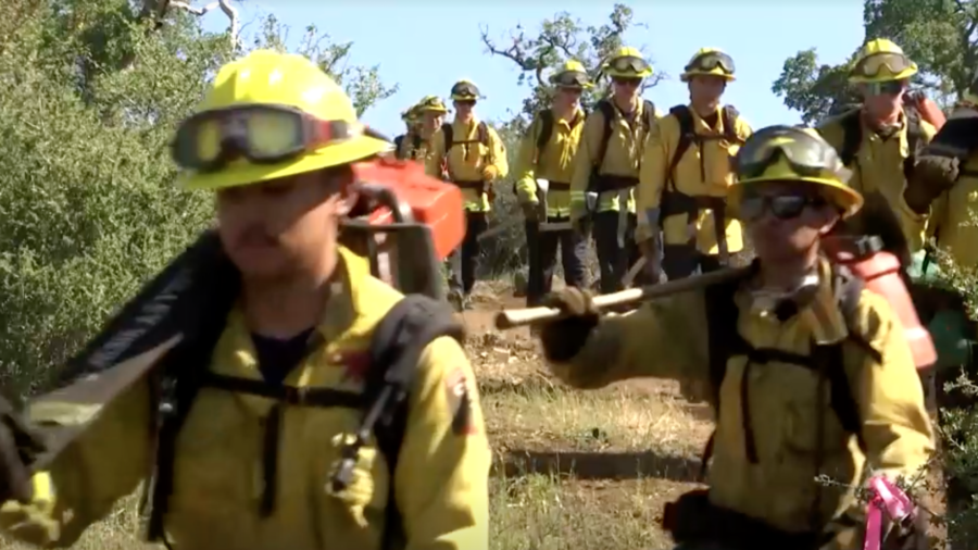 California Firefighters Train in 3-Day Event