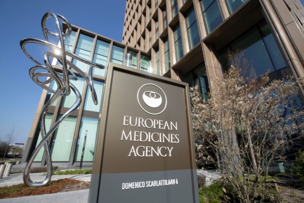Exterior view of the European Medicines Agency